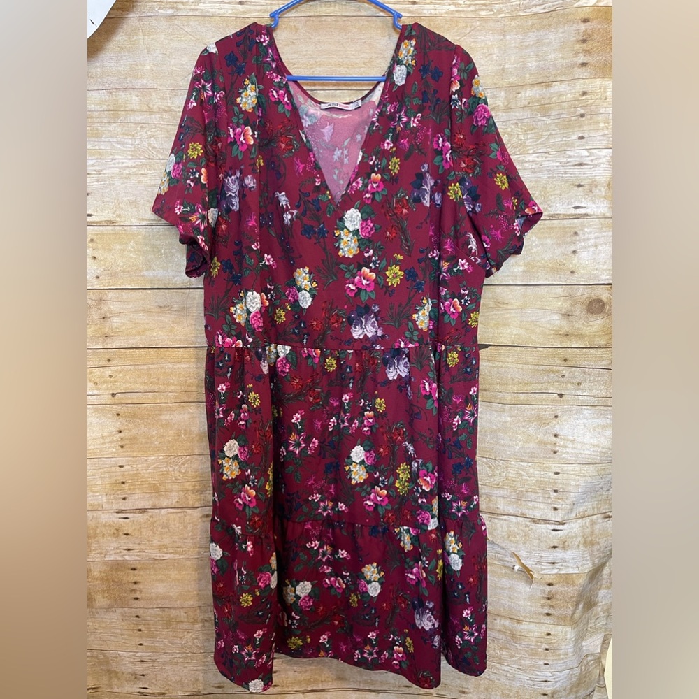 JustFab floral dress 🛍
